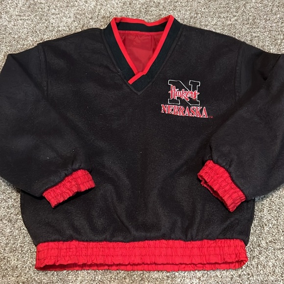 Vintage Kids Nebraska Huskies Reversible Pullover - Picture 2 of 2